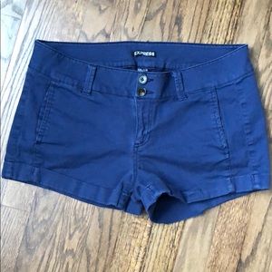 Express Navy Blue Shorts size 8